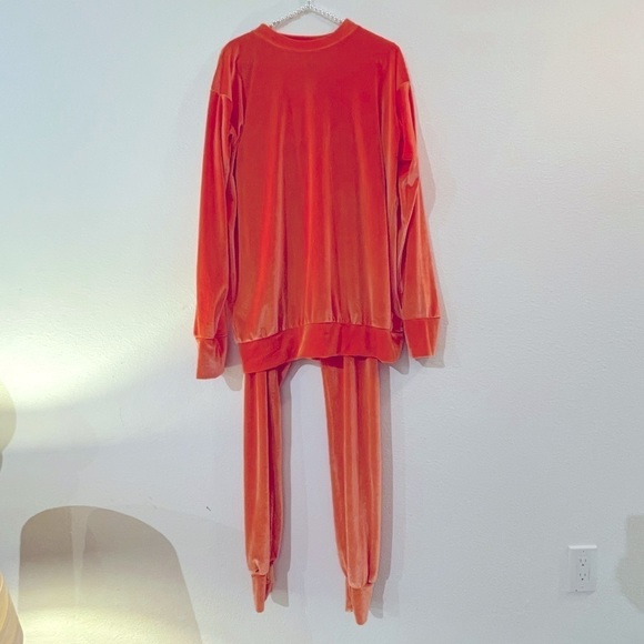 𝅺💫host Pick💫 Laina Rauma SET SMALL LOUNGESUIT velour leisure lounge sweatsuit - Picture 2 of 15